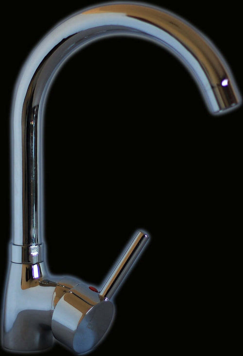 MISCELATORE RUBINETTO MONOCOMANDO PER LAVABO CUCINA ACCIAIO CROMATO 0806 Fai da te/Attrezzature per cucine e bagni/Impianti per la cucina/Rubinetti da cucina/Rubinetti per lavelli da cucina Trade Shop italia - Napoli, Commerciovirtuoso.it