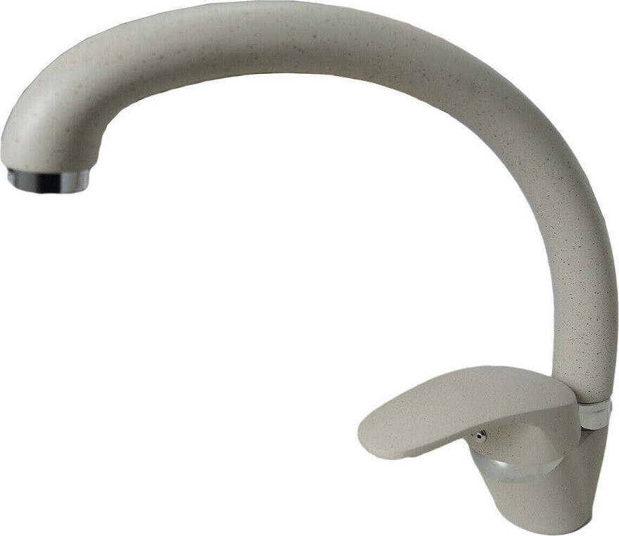 Miscelatore Rubinetto Cucina Canna Curva Lavello Monocomando Avena