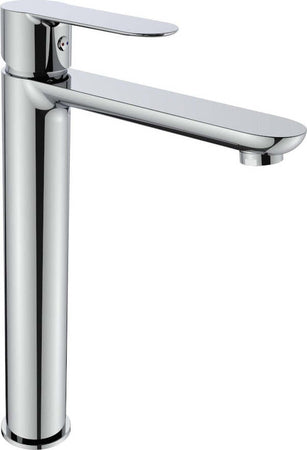 Miscelatore-Rubinetto-Oceania-per-Lavabo-con-Bocca-Alta-in-Ottone-Cromato-Bagno