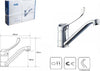 Miscelatore-Rubinetto-Per-Cucina-Lavandino-Lavello-Ottone-Cromato-Clinica-69206