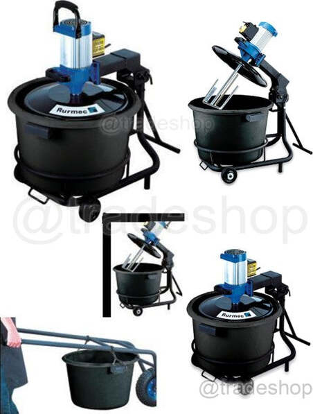 Miscelatore Rurmec S-mix 50 Mescolatore A Terra Per Colle E Malte Con Secchio Fai da te/Utensili elettrici e a mano/Utensili elettrici/Utensili per il cemento Trade Shop italia - Napoli, Commerciovirtuoso.it