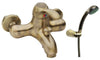 Miscelatore vasca completo bronzato vecchio ottone