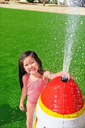 Missile Gioco Spruzza Acqua Gonfiabile A Razzo Spaziale Bambini 61x64x102cm 52572 Giochi e giocattoli/Sport e giochi all'aperto/Giochi aquatici e piscine per bambini/Canotti e gonfiabili galleggianti Trade Shop italia - Napoli, Commerciovirtuoso.it