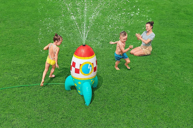 Missile Gioco Spruzza Acqua Gonfiabile A Razzo Spaziale Bambini 61x64x102cm 52572 Giochi e giocattoli/Sport e giochi all'aperto/Giochi aquatici e piscine per bambini/Canotti e gonfiabili galleggianti Trade Shop italia - Napoli, Commerciovirtuoso.it