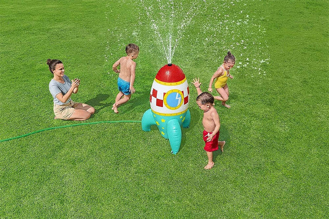 Missile Gioco Spruzza Acqua Gonfiabile A Razzo Spaziale Bambini 61x64x102cm 52572 Giochi e giocattoli/Sport e giochi all'aperto/Giochi aquatici e piscine per bambini/Canotti e gonfiabili galleggianti Trade Shop italia - Napoli, Commerciovirtuoso.it