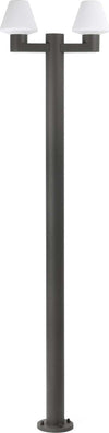 MISTU 2L Lampione grigio scuro Illuminazione/Illuminazione per esterni/Lampioni Led Mall Home - Napoli, Commerciovirtuoso.it