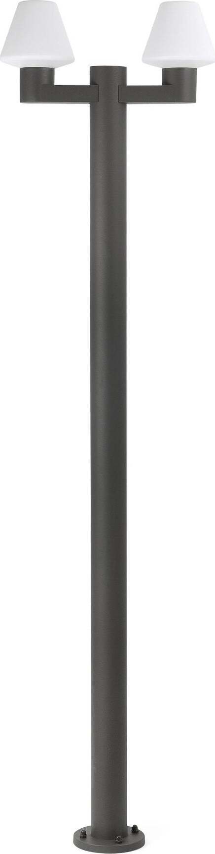 MISTU 2L Lampione grigio scuro Illuminazione/Illuminazione per esterni/Lampioni Led Mall Home - Napoli, Commerciovirtuoso.it