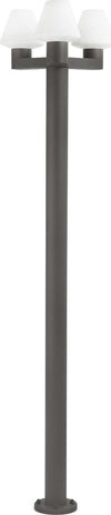 MISTU 3L Lampione grigio scuro Illuminazione/Illuminazione per esterni/Lampioni Led Mall Home - Napoli, Commerciovirtuoso.it