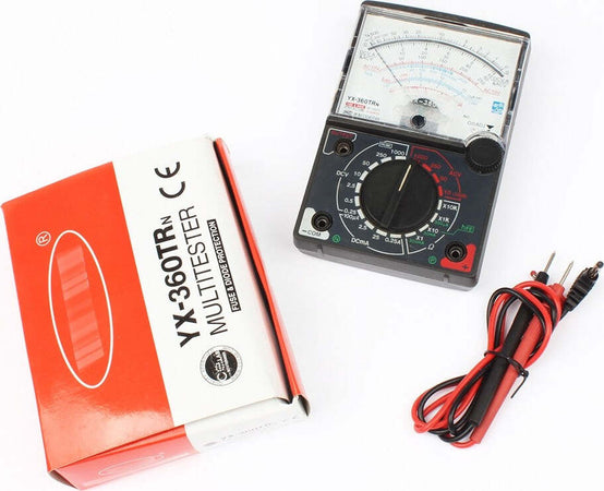 MISURATORE ANALOGICO PORTATILE VOLTMETRO AMPEROMETRO OHMMETRO YX-360TRN Fai da te/Materiale elettrico/Attrezzi e tester/Multimetri Trade Shop italia - Napoli, Commerciovirtuoso.it