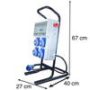QUADRO MONO + PULSANTE+ CAV - ElettroWatt.eu