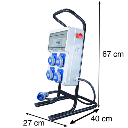 QUADRO MONO + PULSANTE+ CAV - ElettroWatt.eu