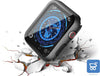 Misxi Custodia rigida 2 pezzi nero con pellicola protettiva in vetro, compatibile con Apple Watch Series 6 / SE/Serie 5 / Series 4 40 mm