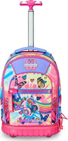 Mitama-Zaino-Trolley-Run-Scuola--Con-Ruote-Doppio-Scomparto,-Multicolore,-Scuola-Elementare-e-Tempo-Libero,-Bambina-Ragazza