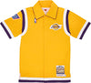 MITCHELL-&-NESS-Camicia-Manica-Corta-Uomo-Nba-Shooting-Shirt-1996-No-34-Shaquille-O'neal-Loslak-Light-Gold-da-uomo