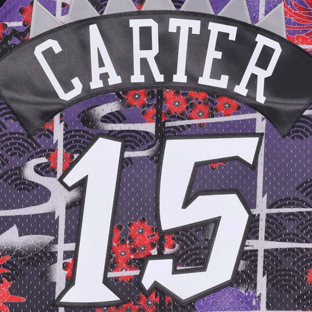 MITCHELL-&amp;-NESS-Canotta-Basket-Uomo-Nba-Ah-Swingman-Jersey-5.0-Hardwood-Classics-1998-No-15-Vince-Carter-Torrap-Purple/red-da-uomo
