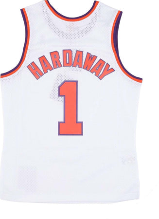 MITCHELL-&amp;-NESS-Canotta-Basket-Uomo-Nba-Alternate-Jersey-Hardwood-Classics-No-1-Anfernee-Hardaway-2002-03-Phosun-White/original-Team-Colors-da-uomo