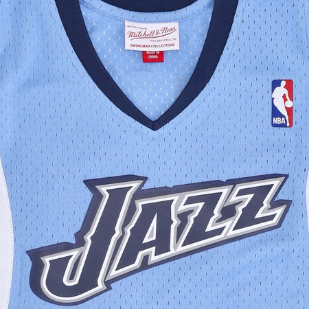 MITCHELL-&amp;-NESS-Canotta-Basket-Uomo-Nba-Alternate-Jersey-Hardwood-Classics-No-8-Deron-Williams-2006-07-Utajaz-Original-Team-Colors-da-uomo