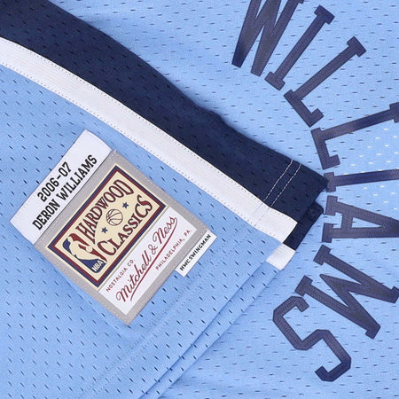 MITCHELL-&amp;-NESS-Canotta-Basket-Uomo-Nba-Alternate-Jersey-Hardwood-Classics-No-8-Deron-Williams-2006-07-Utajaz-Original-Team-Colors-da-uomo