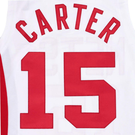 MITCHELL-&amp;-NESS-Canotta-Basket-Uomo-Nba-Alternate-Jersey-No-15-Vince-Carter-Nejnet-White/original-Team-Colors-da-uomo