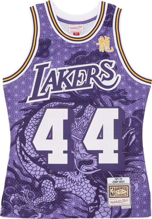MITCHELL-&-NESS-Canotta-Basket-Uomo-Nba-Asian-Heritage-6.0-Fashion-Swingman-Jersey-1971-No-44-Jerry-West-Loslak-Original-Team-Colors-da-uomo