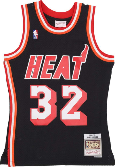 MITCHELL-&-NESS-Canotta-Basket-Uomo-Nba-Dark-Jersey-1992-No-32-Harold-Miner-Miahea-Original-Team-Colors-da-uomo