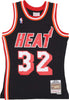 MITCHELL-&amp;-NESS-Canotta-Basket-Uomo-Nba-Dark-Jersey-1992-No-32-Harold-Miner-Miahea-Original-Team-Colors-da-uomo