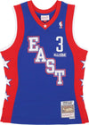 MITCHELL-&-NESS-Canotta-Basket-Uomo-Nba-Dark-Jersey-All-Star-2004-No-3-Allen-Iverson-Team-East-Royal-da-uomo