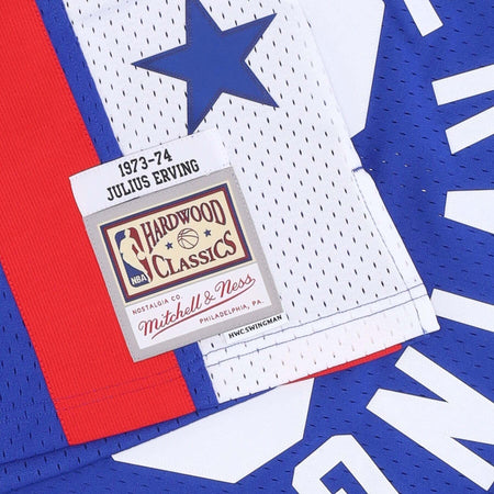 MITCHELL-&amp;-NESS-Canotta-Basket-Uomo-Nba-Dark-Jersey-Hardwood-Classics-No-32-Julius-Erving-1973-74-Neynet-Original-Team-Colors-da-uomo