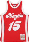 MITCHELL-&-NESS-Canotta-Basket-Uomo-Nba-Hwc-Jersey-2015-No-15-Vince-Carter-Memgri-Red-da-uomo
