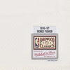 MITCHELL-&-NESS-Canotta-Basket-Uomo-Nba-Off-White-Team-Color-Swingman-Jersey-Hardwood-Classics-1996-No-2-Derek-Fisher-Loslak-Off-White-da-uomo