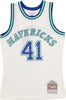 MITCHELL-&amp;-NESS-Canotta-Basket-Uomo-Nba-Off-White-Team-Color-Swingman-Jersey-Hardwood-Classics-1998-No-41-Dirk-Nowitzki-Dalmav-Off-White-da-uomo