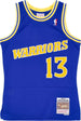 MITCHELL-&-NESS-Canotta-Basket-Uomo-Nba-Road-Jersey-Hardwood-Classics-No-13-Sarunas-Marciulionis-1990-91-Golwar-Royal-da-uomo
