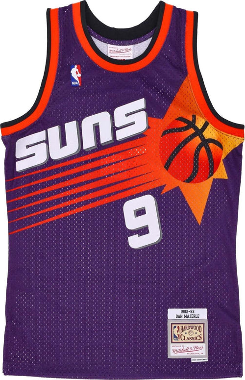 MITCHELL-&-NESS-Canotta-Basket-Uomo-Nba-Road-Jersey-Hardwood-Classics-No-9-Dan-Majerle-1992-93-Phosun-Purple-da-uomo
