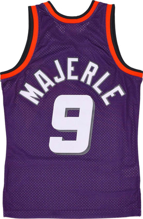 MITCHELL-&amp;-NESS-Canotta-Basket-Uomo-Nba-Road-Jersey-Hardwood-Classics-No-9-Dan-Majerle-1992-93-Phosun-Purple-da-uomo