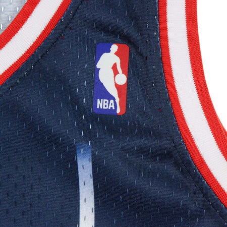 MITCHELL-&amp;-NESS-Canotta-Basket-Uomo-Nba-Swimgman-Jersey-Steve-Francis-No.3-1999-00-Houroc-Road-Original-Team-Colors-da-uomo