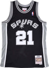 MITCHELL-&-NESS-Canotta-Basket-Uomo-Nba-Swingman-Hardwood-Classics-Jersey-No-21-Tim-Duncan-1998-99-Saaspu-Original-Team-Colors-da-uomo