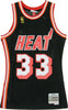MITCHELL-&amp;-NESS-Canotta-Basket-Uomo-Nba-Swingman-Jersey-Alonzo-Mourning-No-33-1996-97-Miahea-Road-Original-Team-Colors-da-uomo