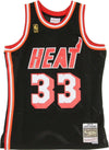 MITCHELL-&-NESS-Canotta-Basket-Uomo-Nba-Swingman-Jersey-Alonzo-Mourning-No-33-1996-97-Miahea-Road-Original-Team-Colors-da-uomo