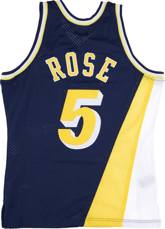 MITCHELL-&amp;-NESS-Canotta-Basket-Uomo-Nba-Swingman-Jersey-Hardwood-Classics-No-05-Jalen-Rose-1996-97-Indpac-Original-Team-Colors-da-uomo