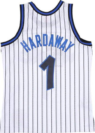 MITCHELL-&amp;-NESS-Canotta-Basket-Uomo-Nba-Swingman-Jersey-Hardwood-Classics-No-1-Anfernee-Hardaway-1993-94-Orlmag-Original-Team-Colors-da-uomo