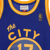 MITCHELL-&-NESS-Canotta-Basket-Uomo-Nba-Swingman-Jersey-Hardwood-Classics-No-17-Chris-Mullin-1996-97-Golwar-Royal-da-uomo