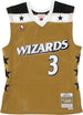MITCHELL-&-NESS-Canotta-Basket-Uomo-Nba-Swingman-Jersey-Hardwood-Classics-No-3-Caron-Butler-2007-08-Waswiz-Original-Team-Colors-da-uomo