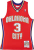 MITCHELL-&amp;-NESS-Canotta-Basket-Uomo-Nba-Swingman-Jersey-Hardwood-Classics-No-3-Chris-Paul-Neohor-Red-da-uomo