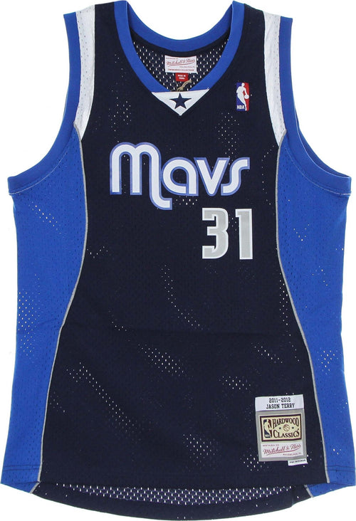 MITCHELL-&-NESS-Canotta-Basket-Uomo-Nba-Swingman-Jersey-Hardwood-Classics-No.-31-Jason-Terry-Dalmav-2011-12-Alternate-Original-Team-Colors-da-uomo