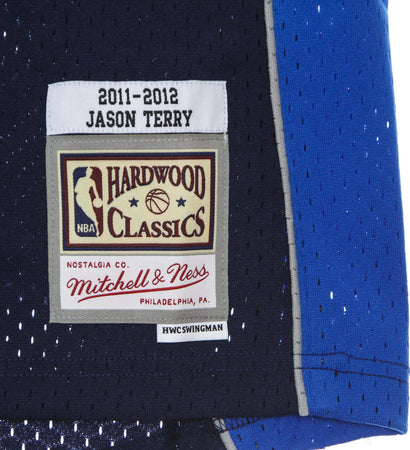 MITCHELL-&amp;-NESS-Canotta-Basket-Uomo-Nba-Swingman-Jersey-Hardwood-Classics-No.-31-Jason-Terry-Dalmav-2011-12-Alternate-Original-Team-Colors-da-uomo