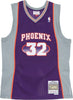 MITCHELL-&amp;-NESS-Canotta-Basket-Uomo-Nba-Swingman-Jersey-Hardwood-Classics-No-32-Amar'e-Stoudemire-2002-03-Phosun-Purple/original-Team-Colors-da-uomo
