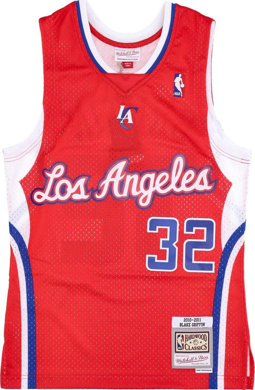 MITCHELL-&-NESS-Canotta-Basket-Uomo-Nba-Swingman-Jersey-Hardwood-Classics-No-32-Blake-Griffin-2010-11-Loscli-Original-Team-Colors-da-uomo