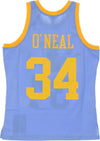 MITCHELL-&-NESS-Canotta-Basket-Uomo-Nba-Swingman-Jersey-Hardwood-Classics-No-34-Shaquille-O'neal-2001-02-Loslak-Original-Team-Colors-da-uomo