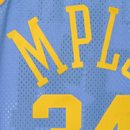 MITCHELL-&amp;-NESS-Canotta-Basket-Uomo-Nba-Swingman-Jersey-Hardwood-Classics-No-34-Shaquille-O'neal-2001-02-Loslak-Original-Team-Colors-da-uomo