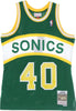 MITCHELL-&amp;-NESS-Canotta-Basket-Uomo-Nba-Swingman-Jersey-Hardwood-Classics-No-40-Shawn-Kemp-1994-95-Seasup-Original-Team-Colors-da-uomo